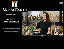 Tablet Screenshot of marketeaminc.com